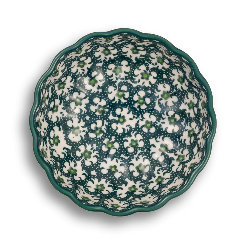 Polish Pottery Shop - Frilled bowl