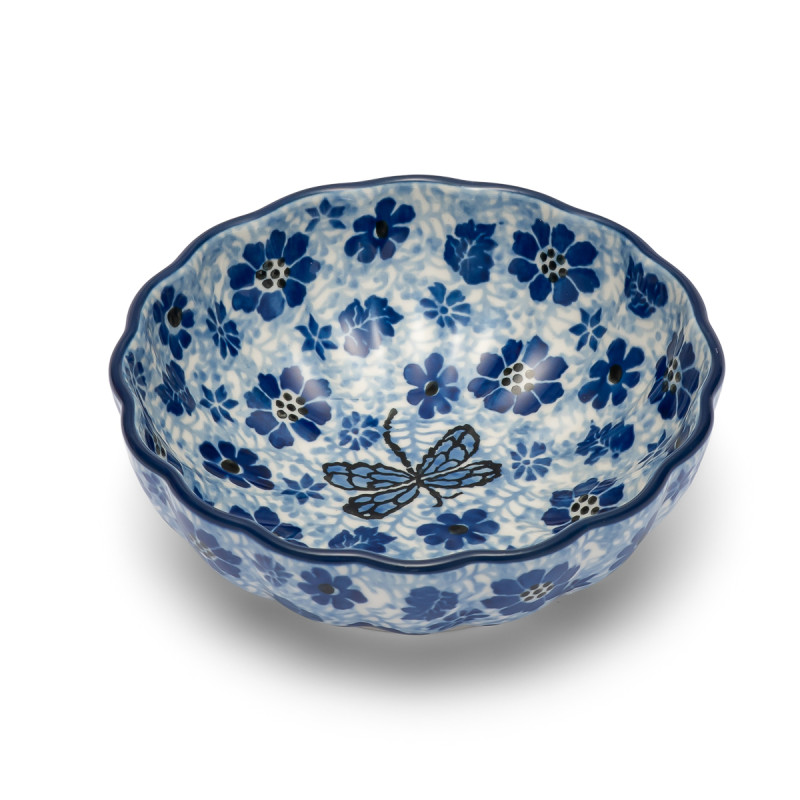 Polish Pottery Shop - Frilled bowl