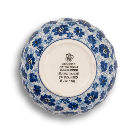 Polish Pottery Shop - Frilled bowl
