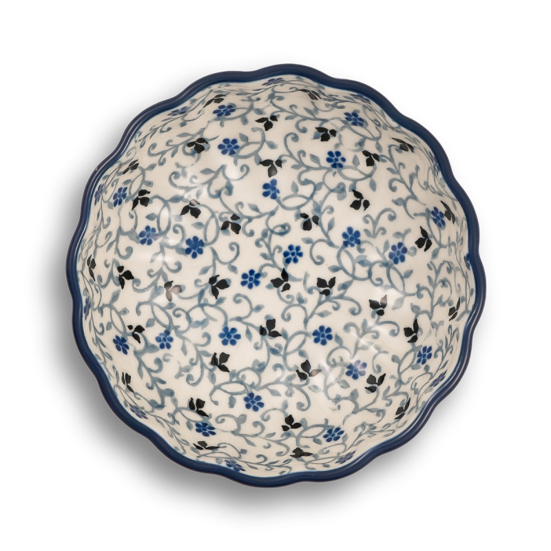 Polish Pottery Shop - Frilled bowl