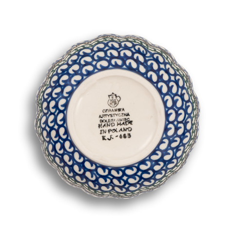 Polish Pottery Shop - Frilled bowl