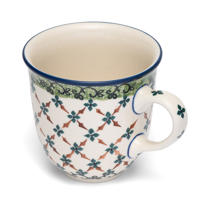 Polish Pottery Shop Cup