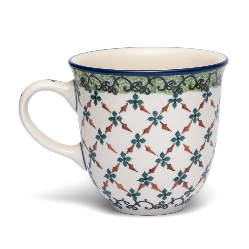 Polish Pottery Shop Cup
