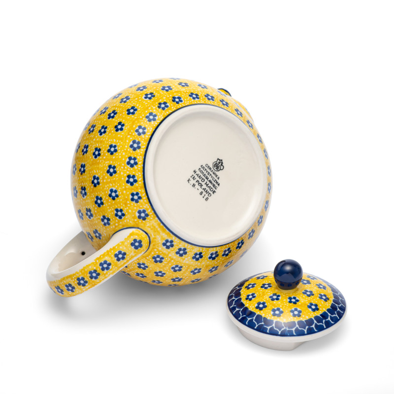 Large teapot 1.2l - polishpotteryshop.co.uk