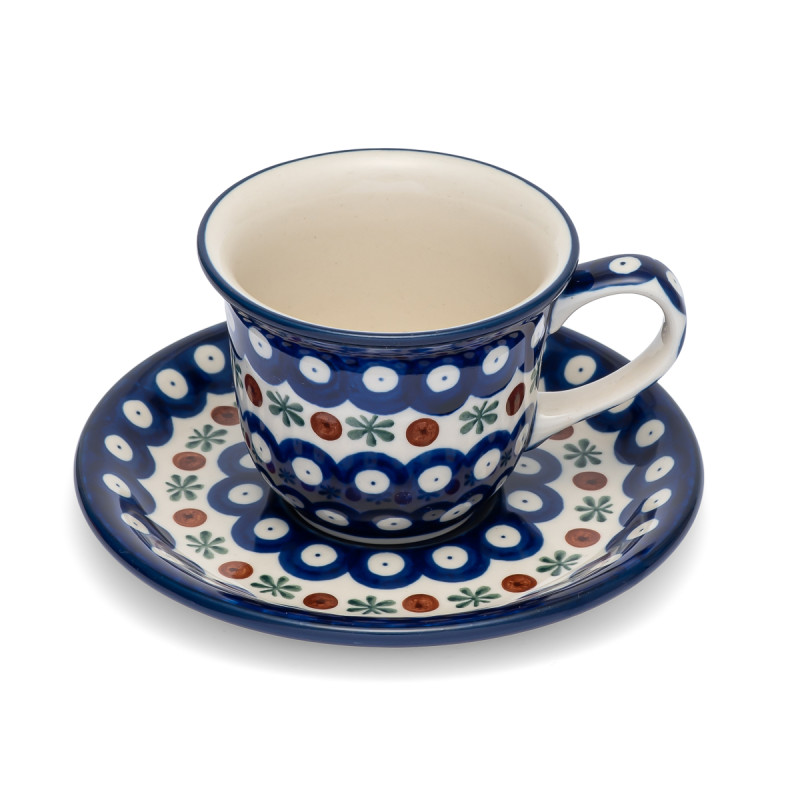 Polish Pottery Shop - Cup and saucer