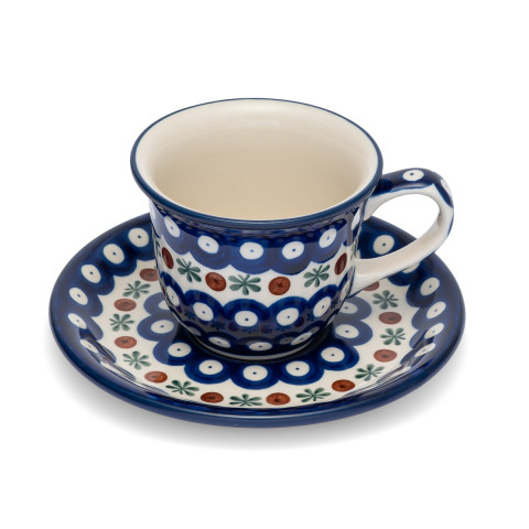 Polish Pottery Shop - Cup and saucer