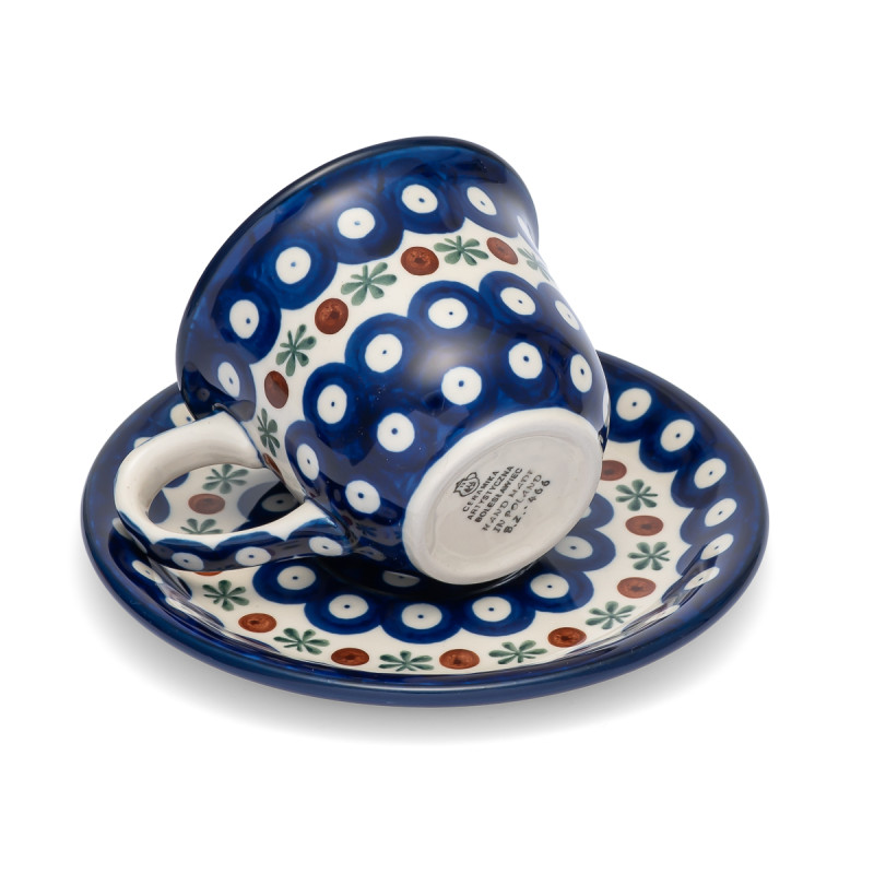 Polish Pottery Shop - Cup and saucer