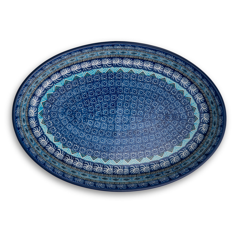 Oval dish 31/21.5cm Ceramika Artystyczna Bolesławiec