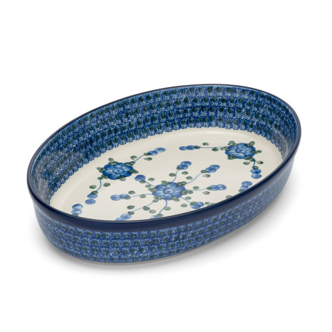 Oval dish 31/21.5cm Ceramika Artystyczna Bolesławiec