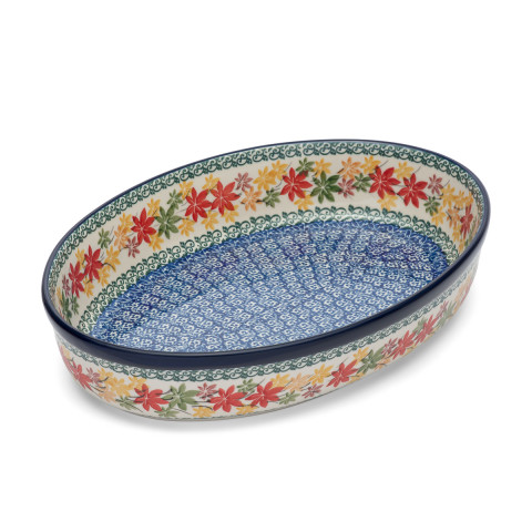 Oval dish 31/21.5cm Ceramika Artystyczna Bolesławiec