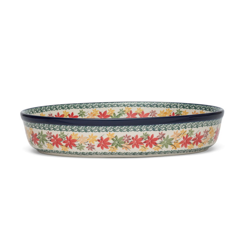 Oval dish 31/21.5cm Ceramika Artystyczna Bolesławiec