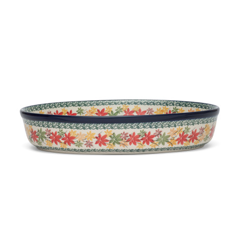Oval dish 31/21.5cm Ceramika Artystyczna Bolesławiec