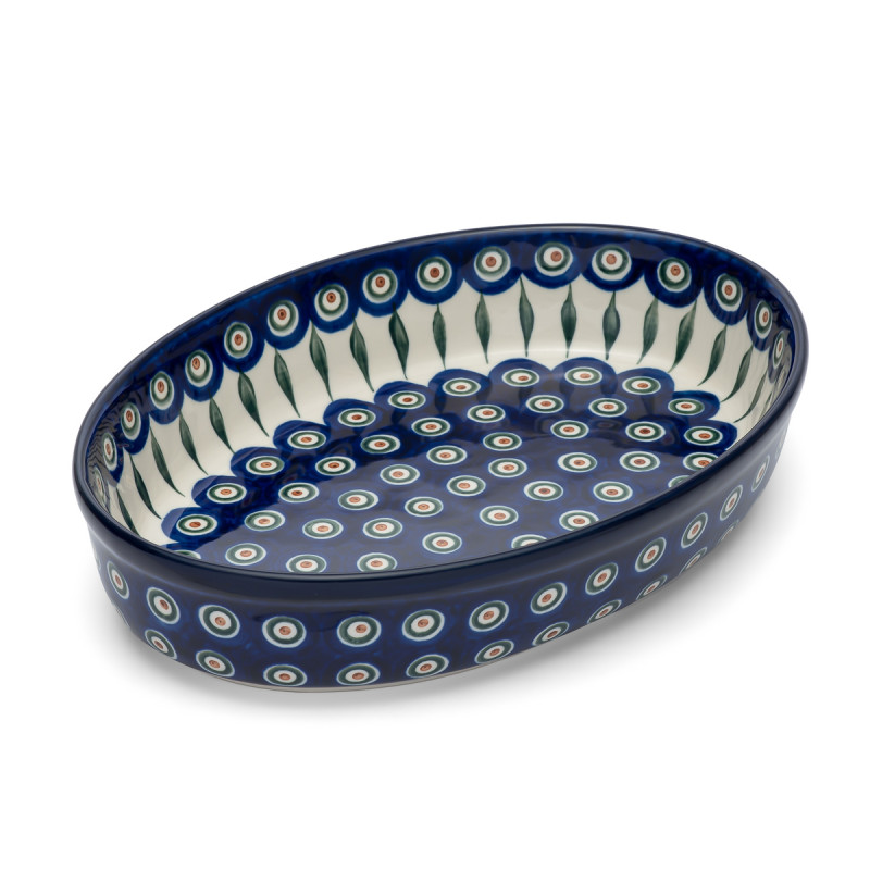 Polish Pottery Shop Oval Oven Dish