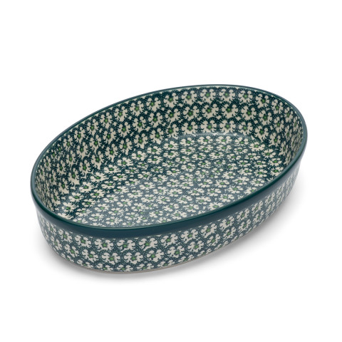 Oval dish 31/21.5cm Ceramika Artystyczna Bolesławiec