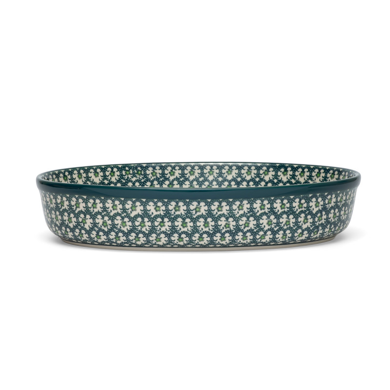 Oval dish 31/21.5cm Ceramika Artystyczna Bolesławiec