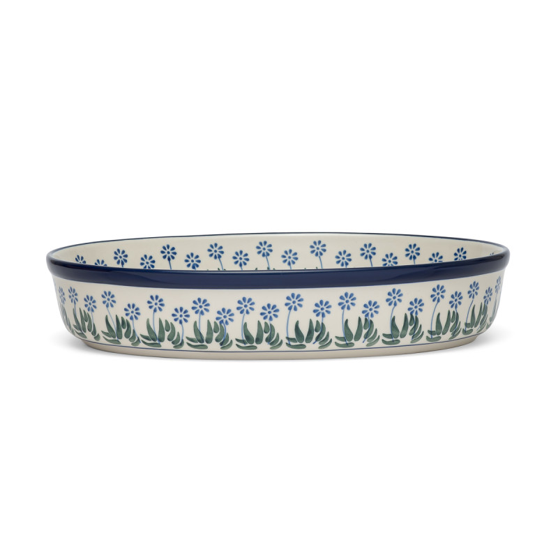 Oval dish 31/21.5cm Ceramika Artystyczna Bolesławiec