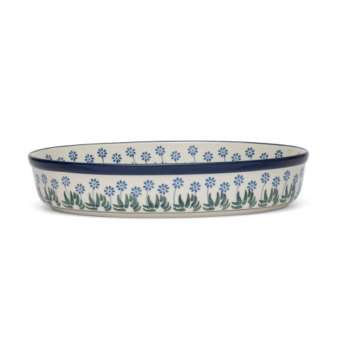 Oval dish 31/21.5cm Ceramika Artystyczna Bolesławiec