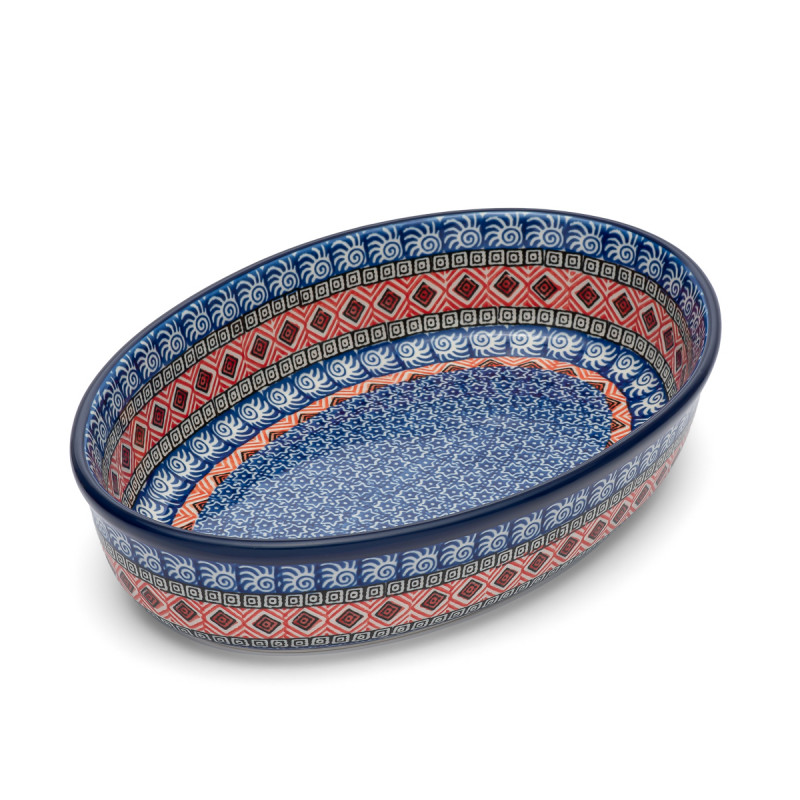 Polish Pottery Shop Oval Oven Dish