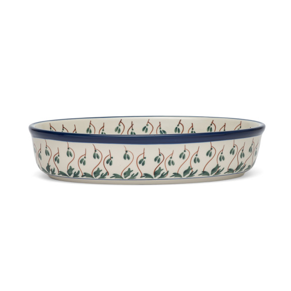 Polish Pottery Shop Oval Oven Dish 2