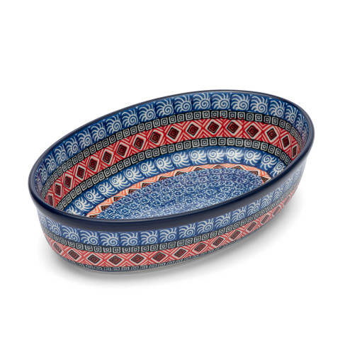 Polish Pottery Shop Oval Oven Dish
