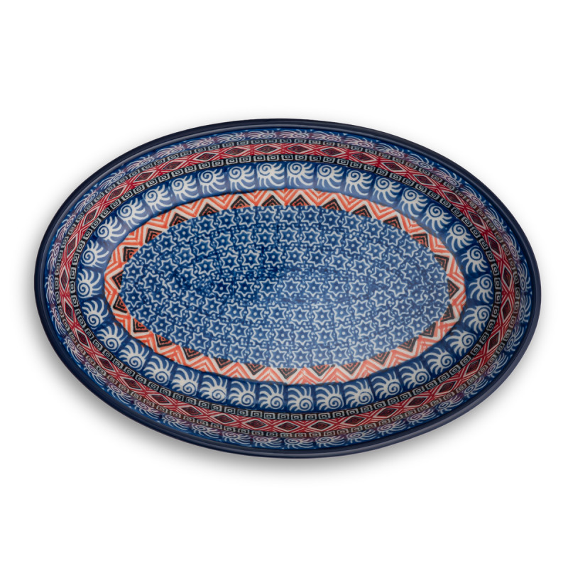 Polish Pottery Shop Oval Oven Dish