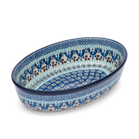 Polish Pottery Shop Oval Oven Dish