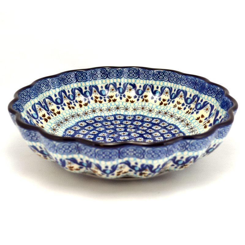 Polish Pottery Shop - Frilled bowl