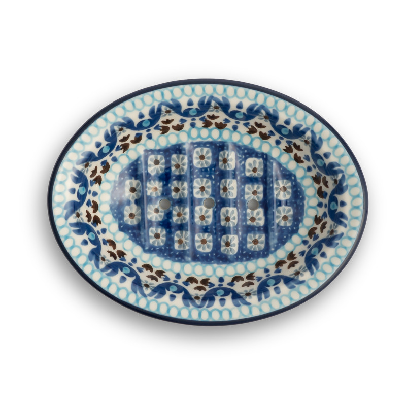 Soap dish with holes