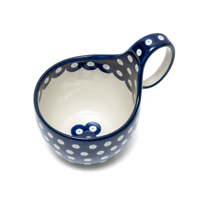 Bowl with loop handle