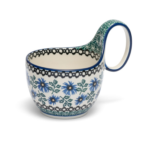 Bowl with loop handle