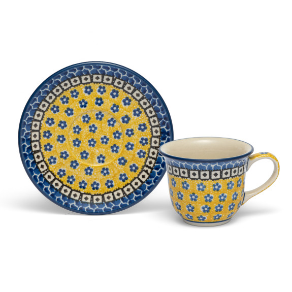 Polish Pottery Shop - Cup and saucer 2