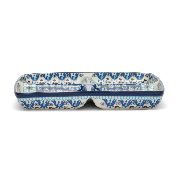 Polish Pottery Shop - Divided serving dish 2
