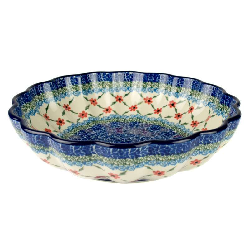 Polish Pottery Shop - Frilled bowl