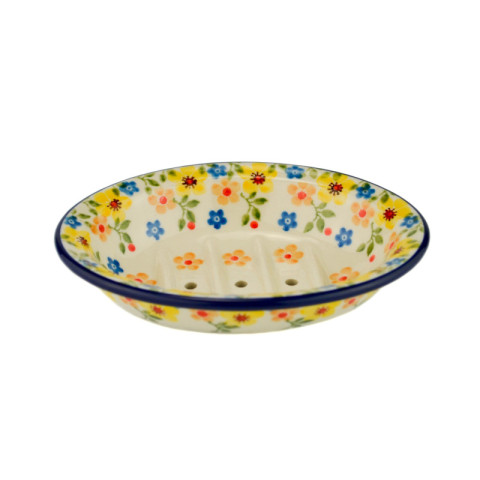 Soap dish with holes