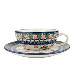 Cup and saucer 0.25l