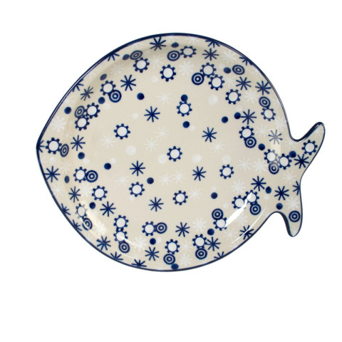 Fish platter 24.5/21cm