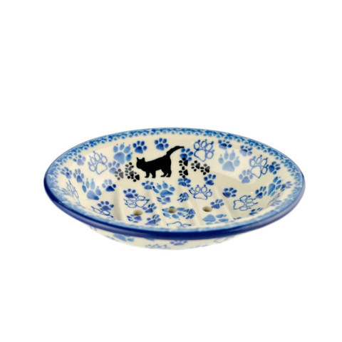 Soap dish with holes