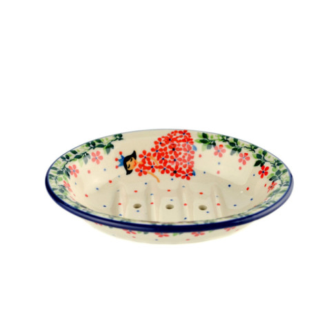 Soap dish with holes