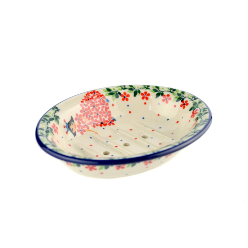 Soap dish with holes