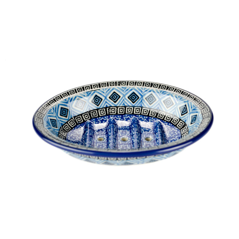 Soap dish with holes