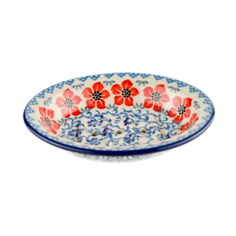 Soap dish with holes