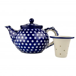 Large teapot with strainer 1.2l