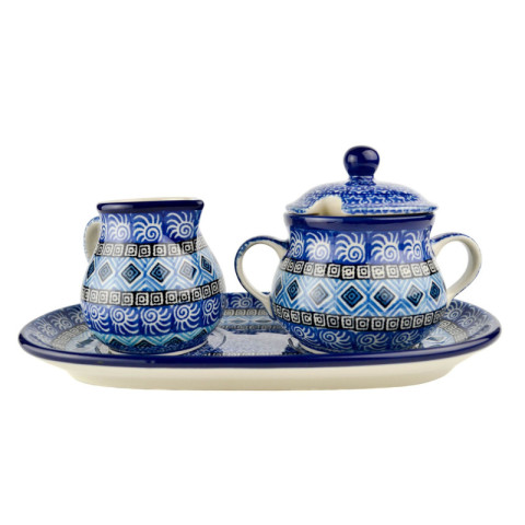 Sugar bowl and creamer set
