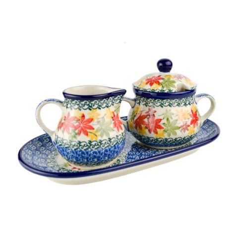 Sugar bowl and creamer set