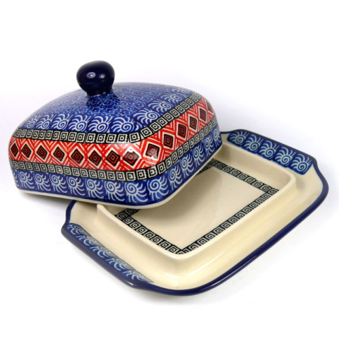 Polish Pottery Shop - Butter dish