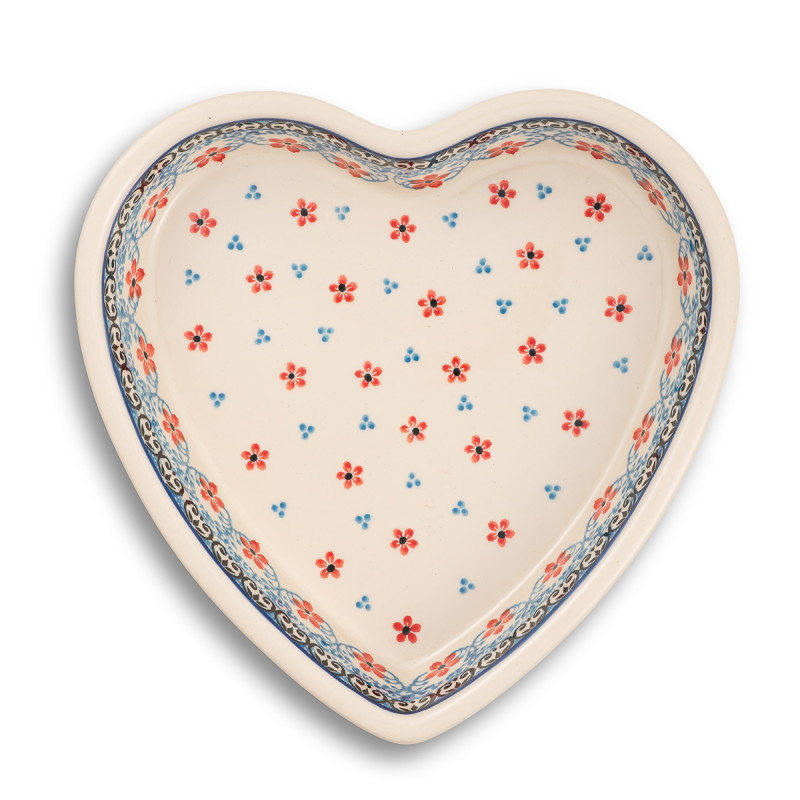 Heart dish 20.5cm